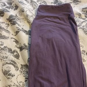 Os purple EUC lularoe leggings